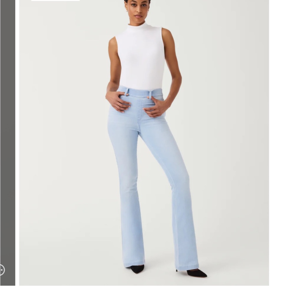 Spanx Flare Pull On Jeans
